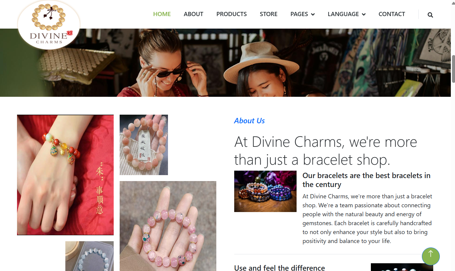 Bracelet Company Website